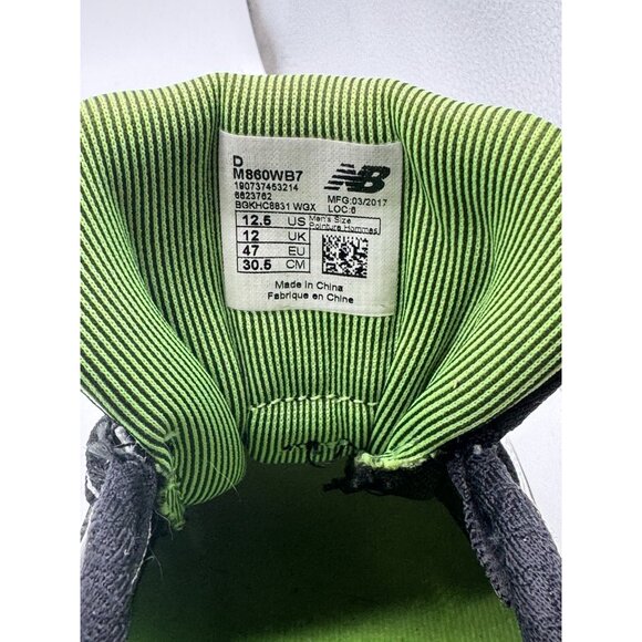 New Balance Support  M860WB7 mens 12.5 Excellent Condition! - Picture 9 of 9